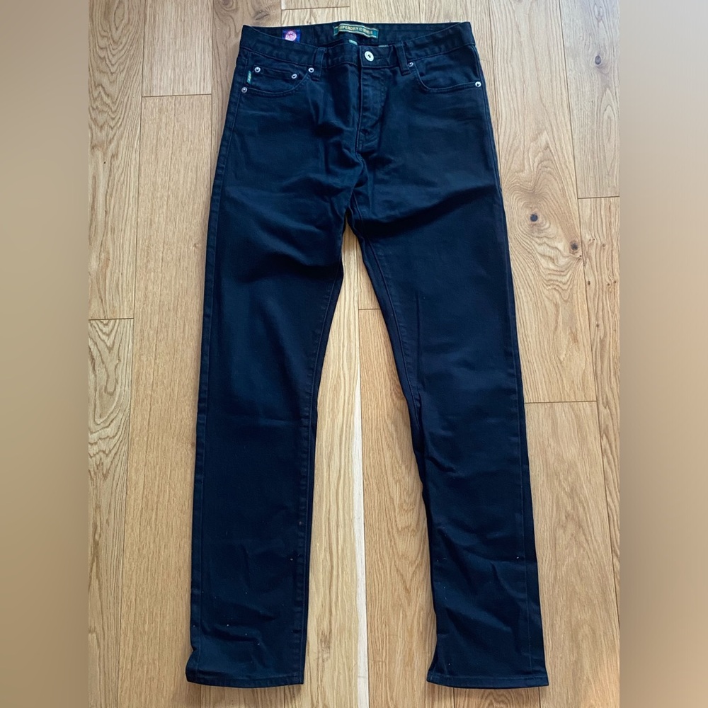 Vintage SuperDry Jeans Black Large 31x34